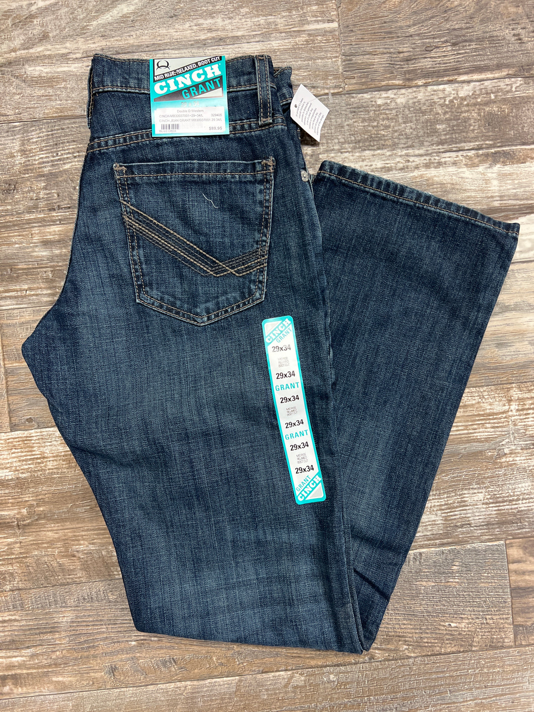 CINCH JEAN GRANT MB30037001