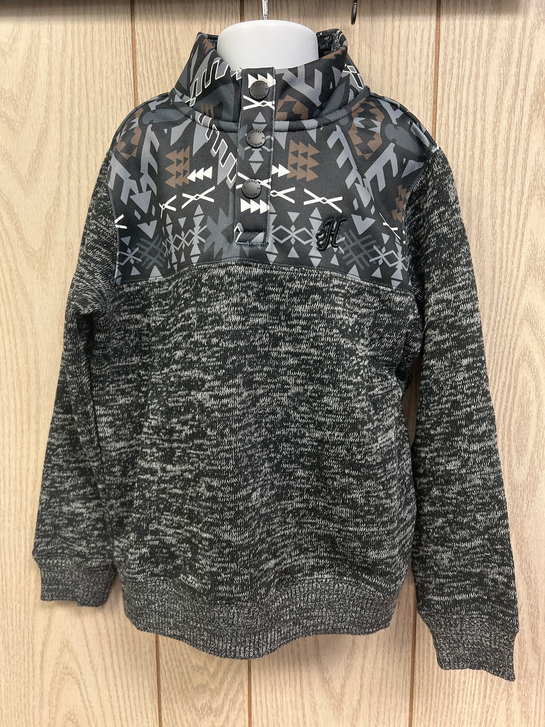 HOOEY BOYS PULLOVER STEVEI BLK
