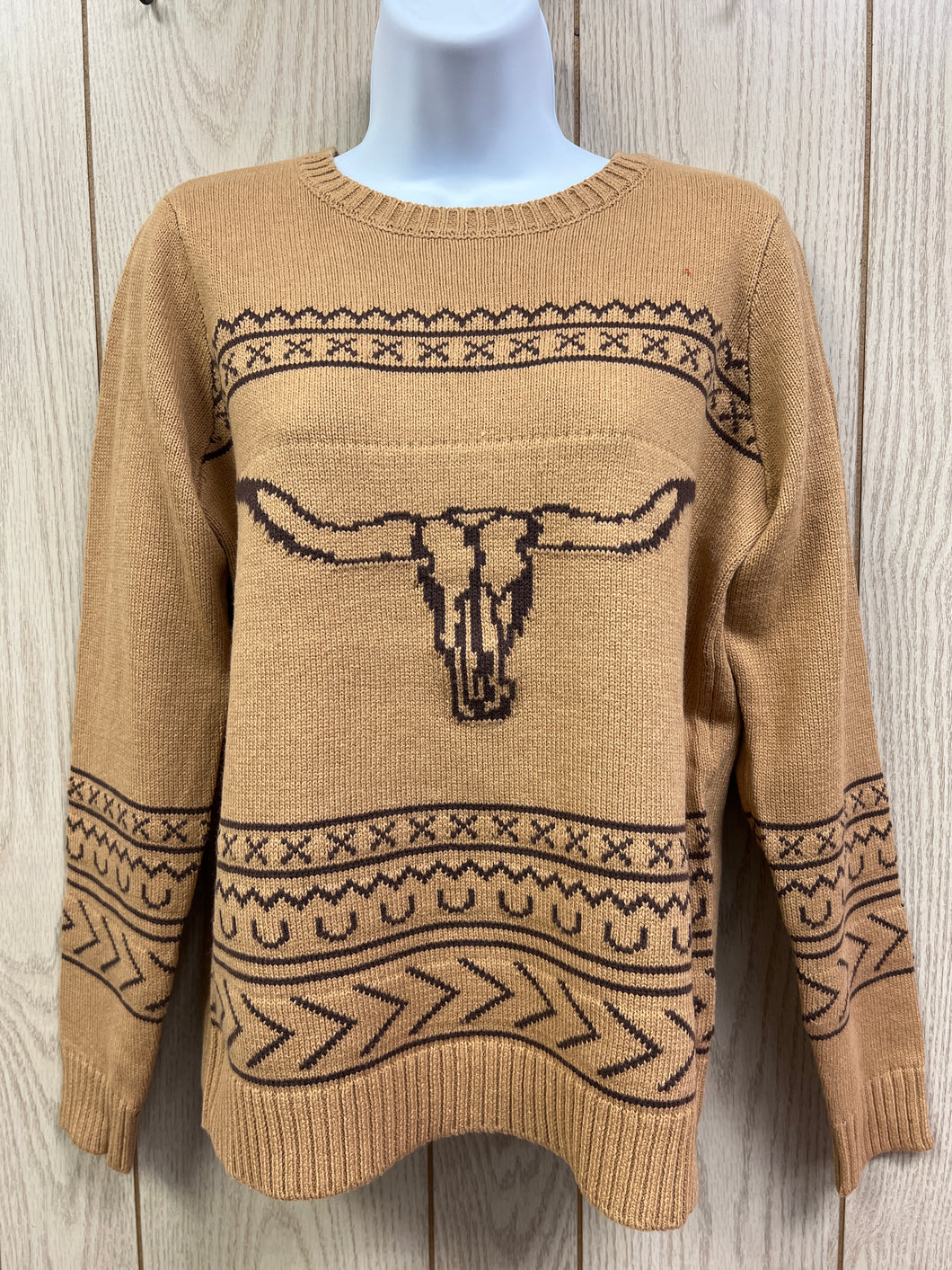 COT&RYEO SWEATER LONGHORN TN