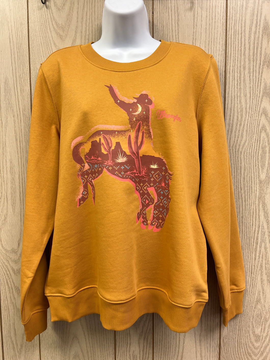 WRG SWEATSHIRT BRNC YLW