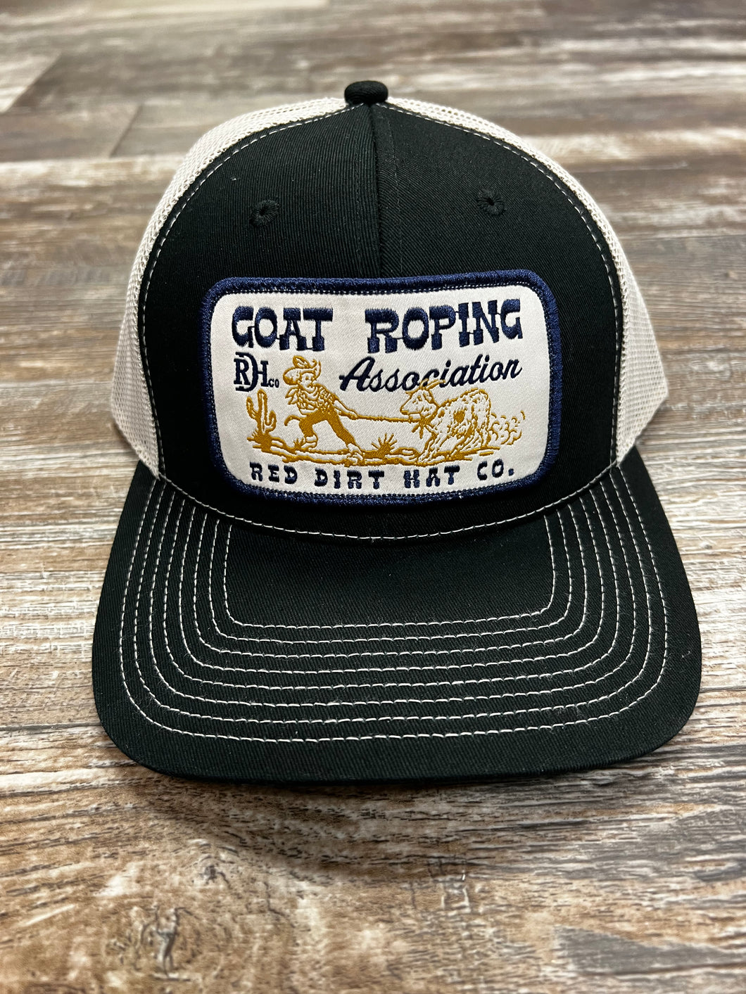 RDHC CAP GOAT ROPING BLK/KHAKI