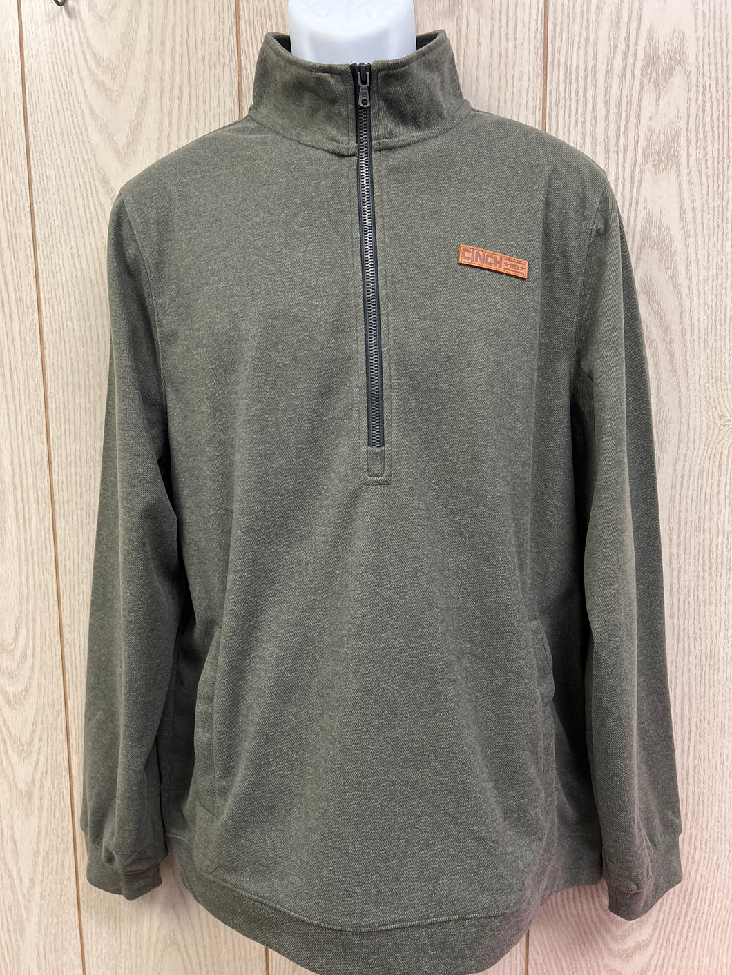 CINCH 1/2ZIP PULLOVER OLV MWK1913003