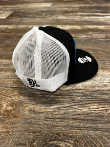 RDHC CAP YTH GOAT ROPER BLK-WHT